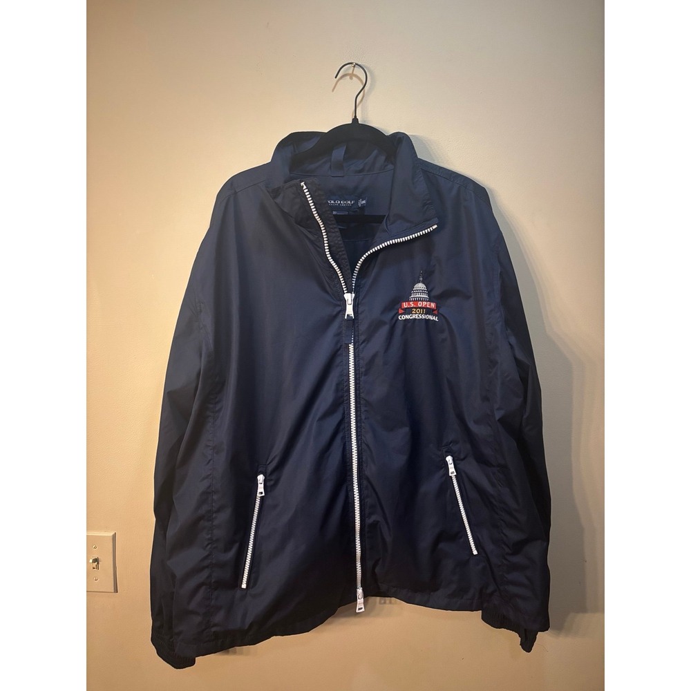 Polo Golf Ralph Lauren US Open 2011 Congressional Packable Windbreaker Size XXL